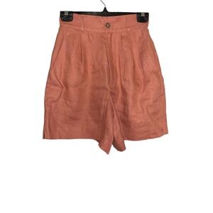 Reformation Bello linen shorts